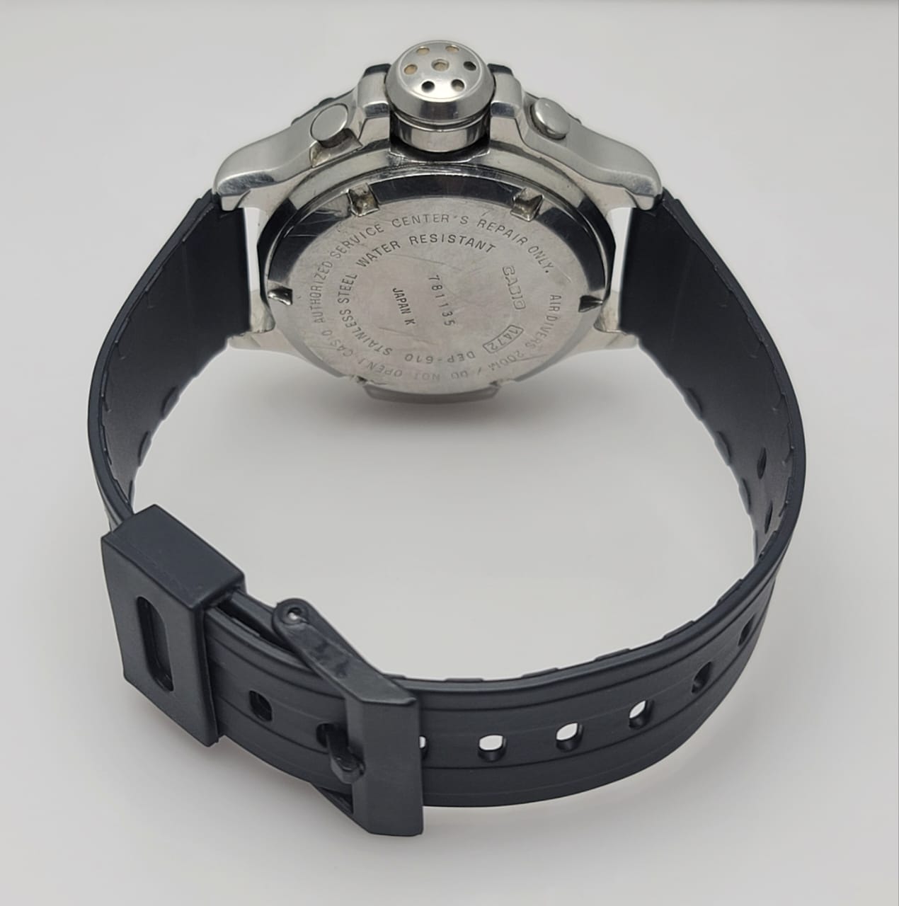 Casio Air Diver DEP 610 MOD 1472 Twin Sensor Vintage Mens Watch 7