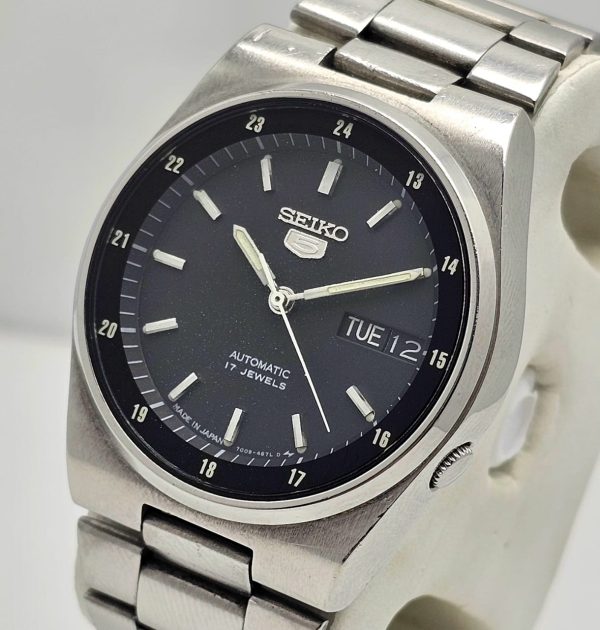 Seiko 5 Automatic 7009 3161 Railway Time Vintage Men's Watch (4)
