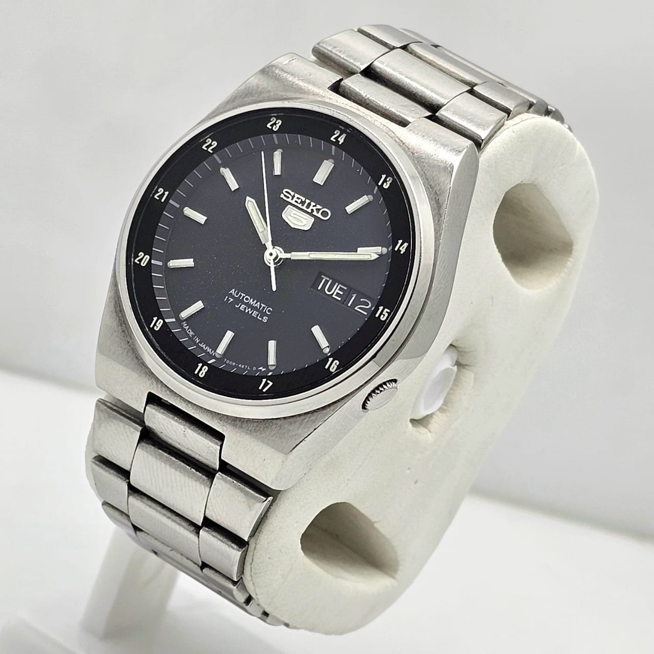 Seiko 5 Automatic 7009 3161 Railway Time Vintage Men's Watch (5)