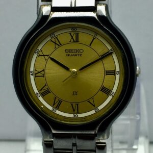 Seiko SX Black Tone V701 1K20 Classic Roman Dial Vintage Men's watch KUM22NRZ520