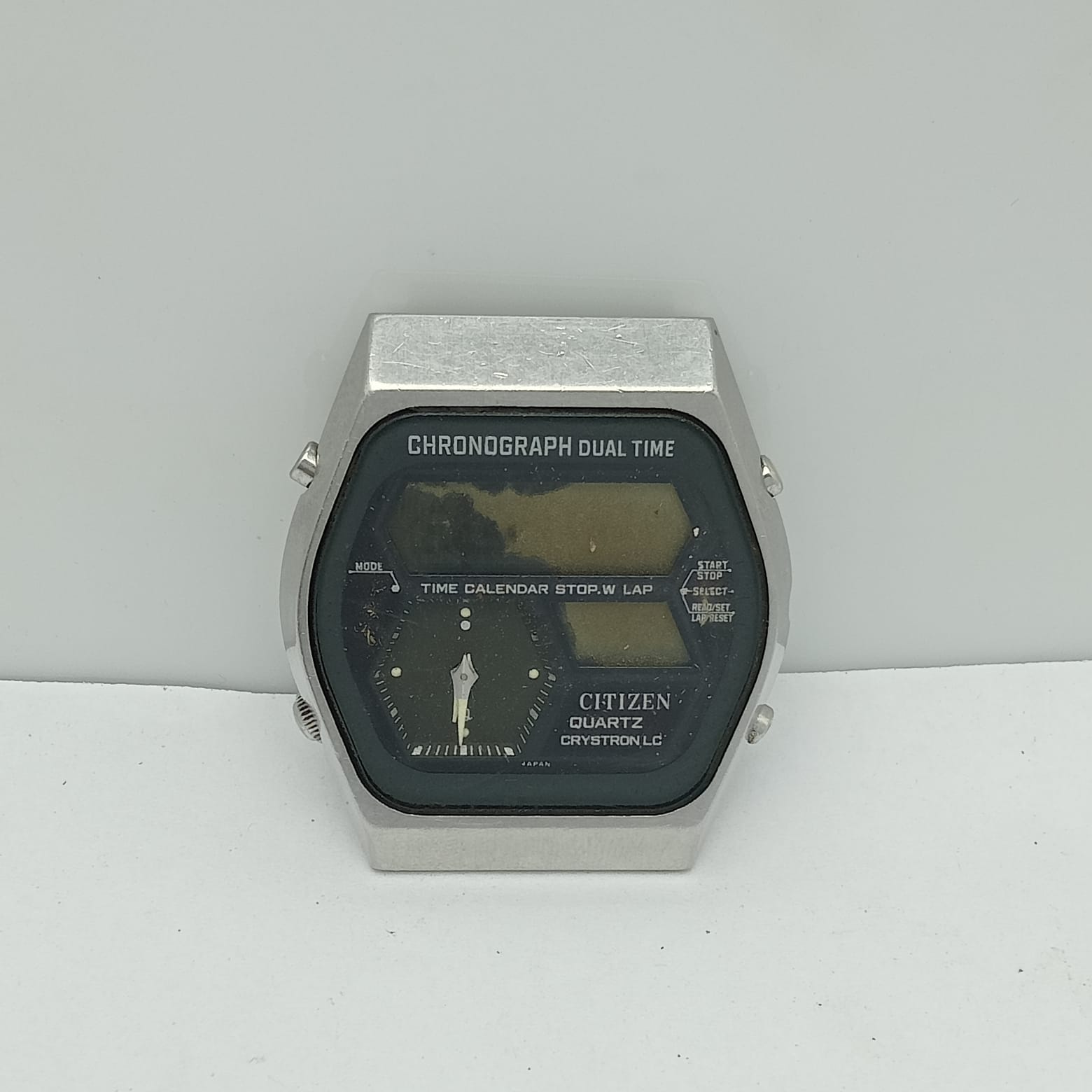 CITIZEN CRYSTRON LC 4-095616 デジタル腕時計 CITIZEN CRYSTRON LC