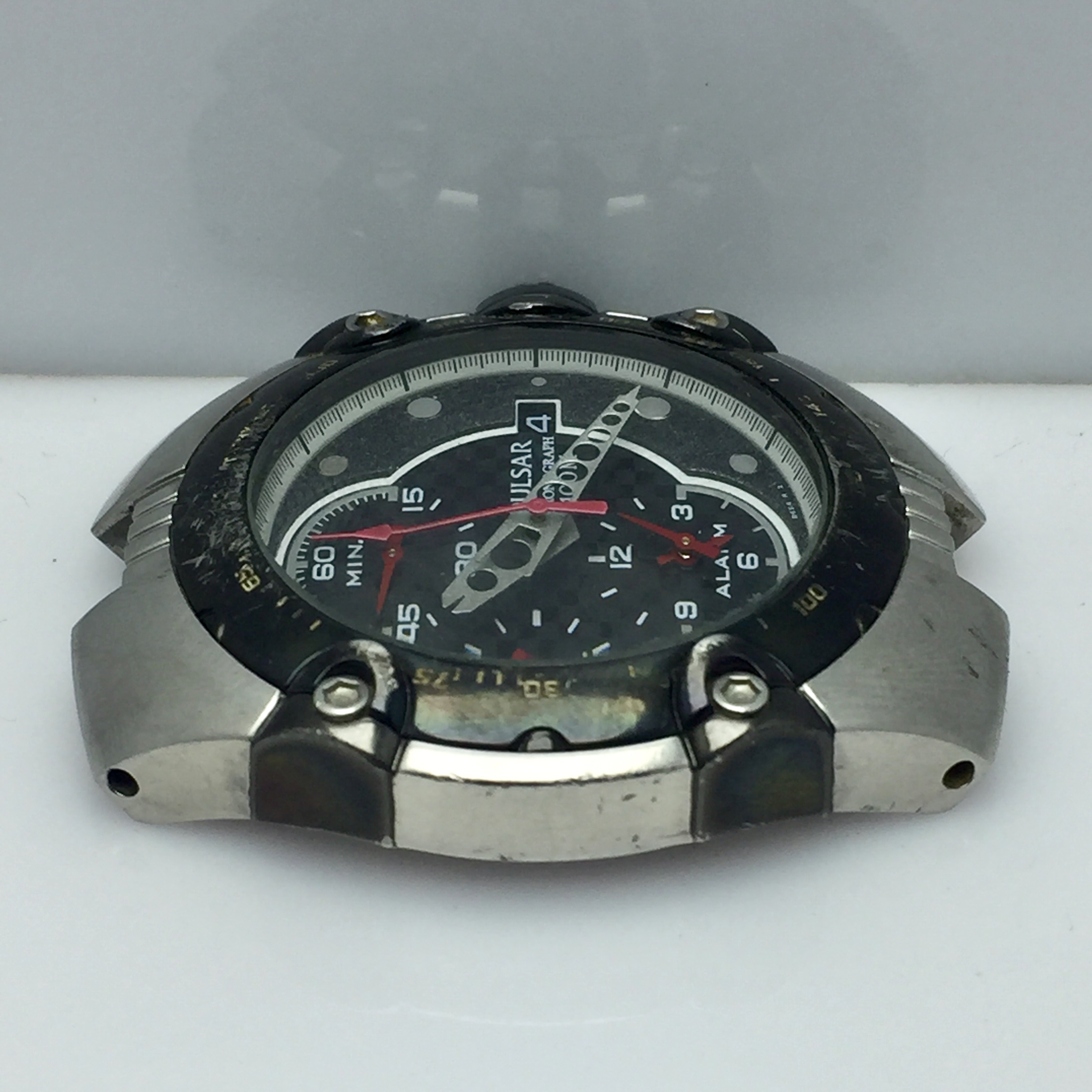 PULSAR Chronograph 7T62-X138 Quartz Men's Watch For Parts