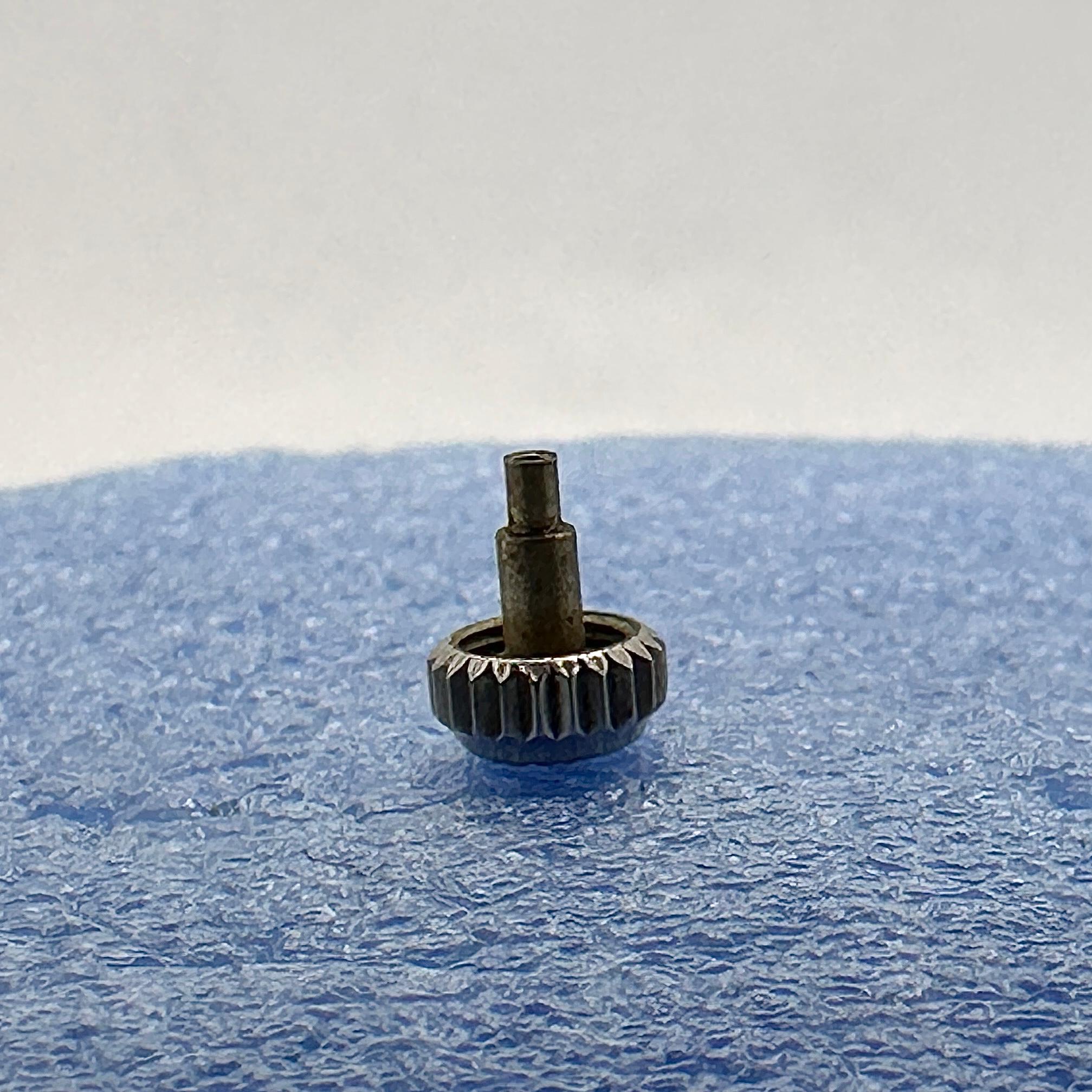 5 mm Rolex Silver Vintage Watch Crown for part (4)