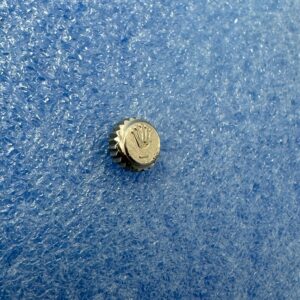 5 mm Rolex Silver Vintage Watch Crown for part (6)