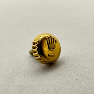 6 mm Rolex Golden Vintage Watch Crown for Part (3)
