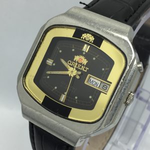 Orient Crystal Automatic KW469244-4B Day/Date Vintage Watch ZHNE21BAS5