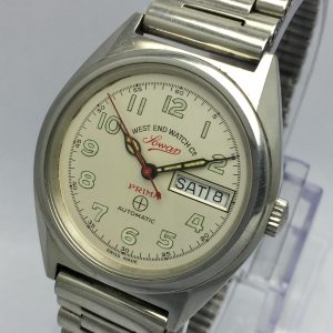 West End Watch Co Sowar Prima Automatic Day/Date Vintage Watch IMA352BAS15(sny)
