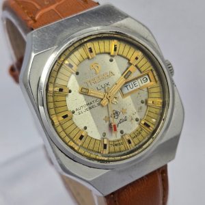 Treesa Lux Crystal TA 226100N  Day/Date Vintage Men's Watch IMA334ABR3(mum)