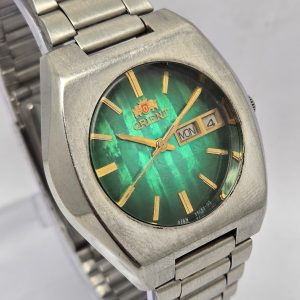 Orient TS429-64850 Automatic Day/Date Sea Green Dial Vintage Men's Watch RUB197SHA4