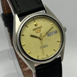Seiko 5 Automatic 6309-6240 Day/date Vintage Men's Watch ZHNE16SGB5