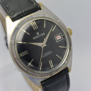 Services Manual Winding B021N Black Dial Vintage Men's Watch ZHNE33MUM8