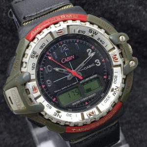 Casio Cabin PRO TREK PRT-70 Quartz Ana-Digi 2306 Vintage Men's Watch HSA21BAS7
