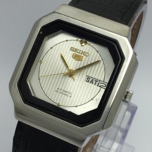 Seiko 5 Automatic 6349-5290 Day/Date Vintage Men's Watch MNK50BAS5