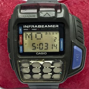 Casio JG-10 Infraceptor Remote Controller Game 1403 Quartz Alarm Vintage Watch ATF147BAS12