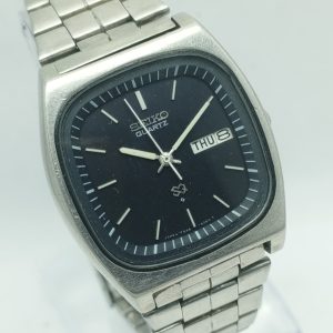 Seiko SQ Quartz 7546-5060 Day/Date Vintage Men's Watch TAH13MUM12