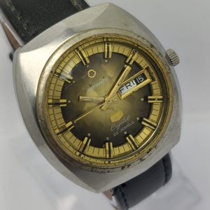 Omax 7 Crystal Automatic 35-125 Day/Date Vintage Men's Watch MNK48MUM5