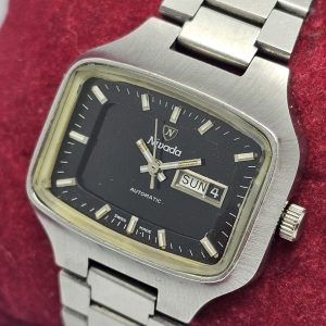 Nivada Automatic 28050 Day/Date TV Vintage Woman Watch SGB114SGB