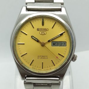 Seiko 5 Automatic 7019-8180 Day/Date Vintage Men's Watch KUM159SAL5(kum)