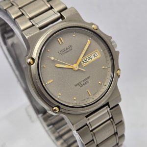 Casio Lineage Titanium Quartz LIN 310W Day/Date Vintage Men's Watch ANS30ABR6