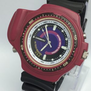 Gooberz Hi-Tech Master G-1000 Micro Flash Beam Quartz Vintage Watch NOME4BAS5