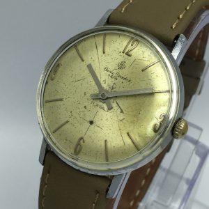 Henri Sandoz & Fils 546 Y-91 Sub-Second Manual Winding Vintage Watch NOME5BAS5
