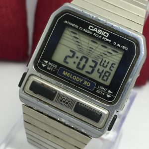 Casio Melody 30 Alarm Music M-302 Digital 473 Quartz Vintage Unisex Watch TYB463BAS20