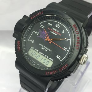 Casio Alti-Depth Meter ARW-320 Ana Digi 376 Vintage Men's Watch IMA362BAS10