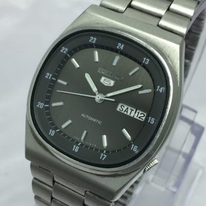 Seiko 5 Automatic 6309-5100 Railway Time Day/Date Vintage Men's Watch KUM167BASkum