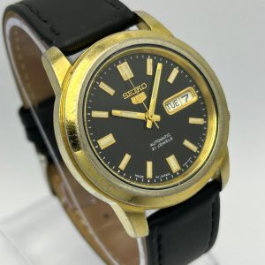Seiko 5 Automatic 7S26-02W0 Day/Date Vintage Men's Watch NZRE31ABR10