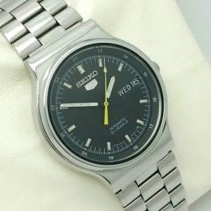 Seiko 5 Automatic 6319-6060 Day/Date Railway Time Vintage Men's Watch AMM1AMB8