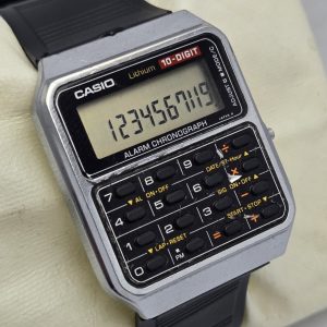 Casio Lithium 481 Calculator CA-601 Quartz 10 Digit Vintage Men's Watch ABK428KS6