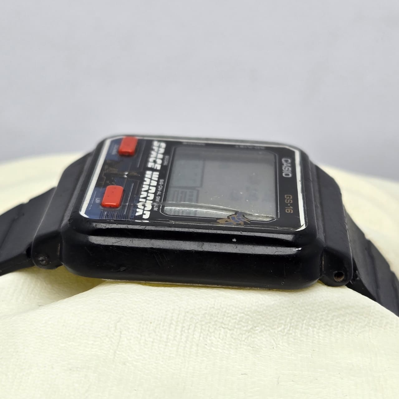 1980s Casio Space Warrior GS-16 Vintage 686 Game Watch Japan - Image 5