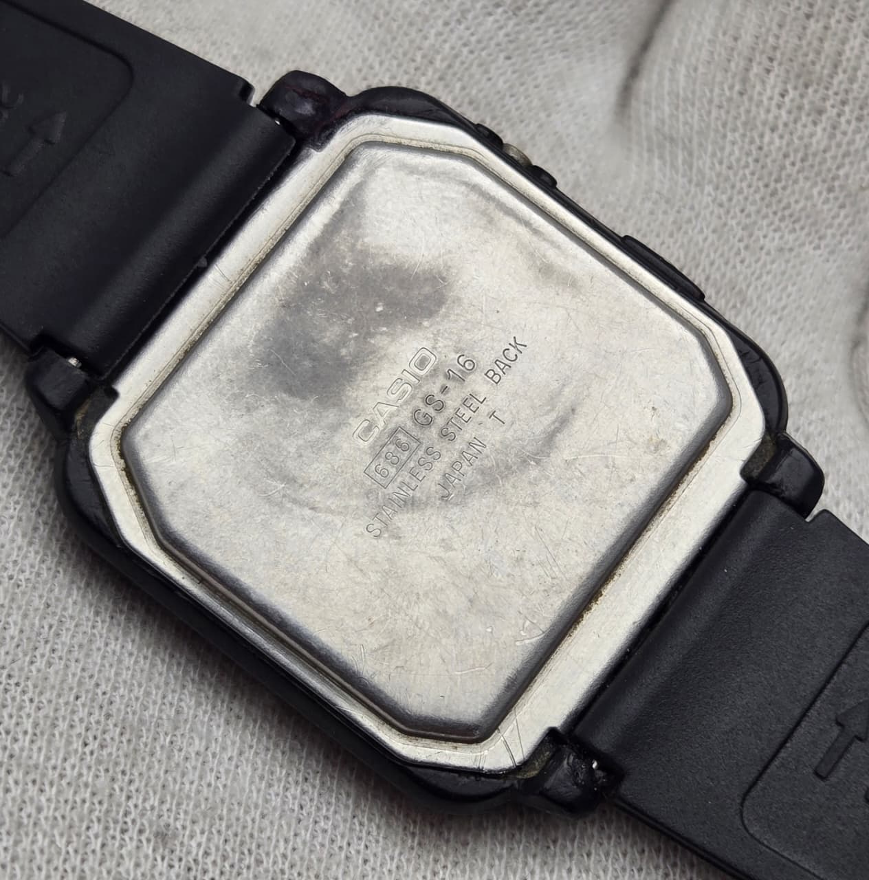 1980s Casio Space Warrior GS-16 Vintage 686 Game Watch Japan - Image 8