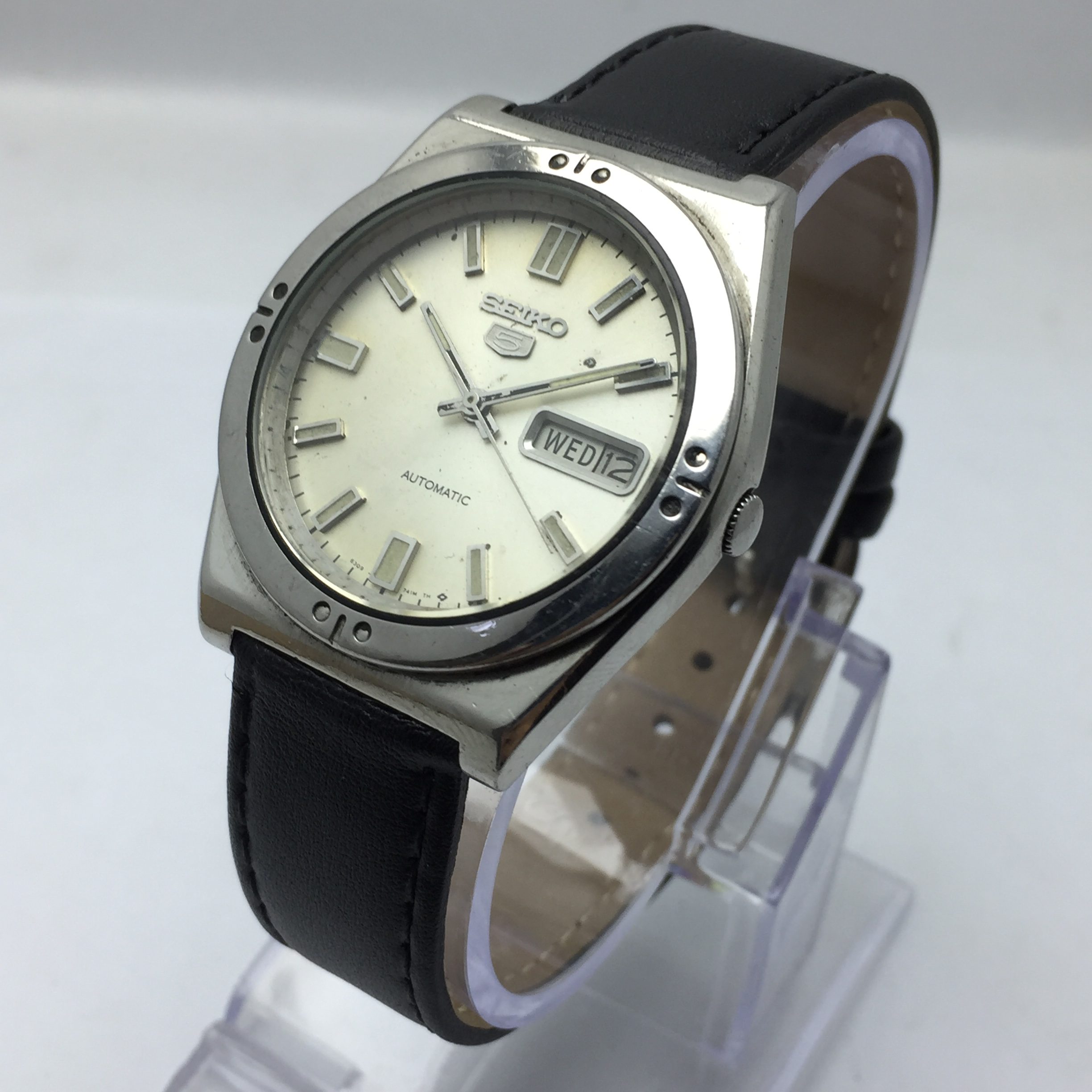 Seiko 5 Automatic 6349-6010 Day/Date Vintage Men's Watch ZHNE36BAS8 - Image 2