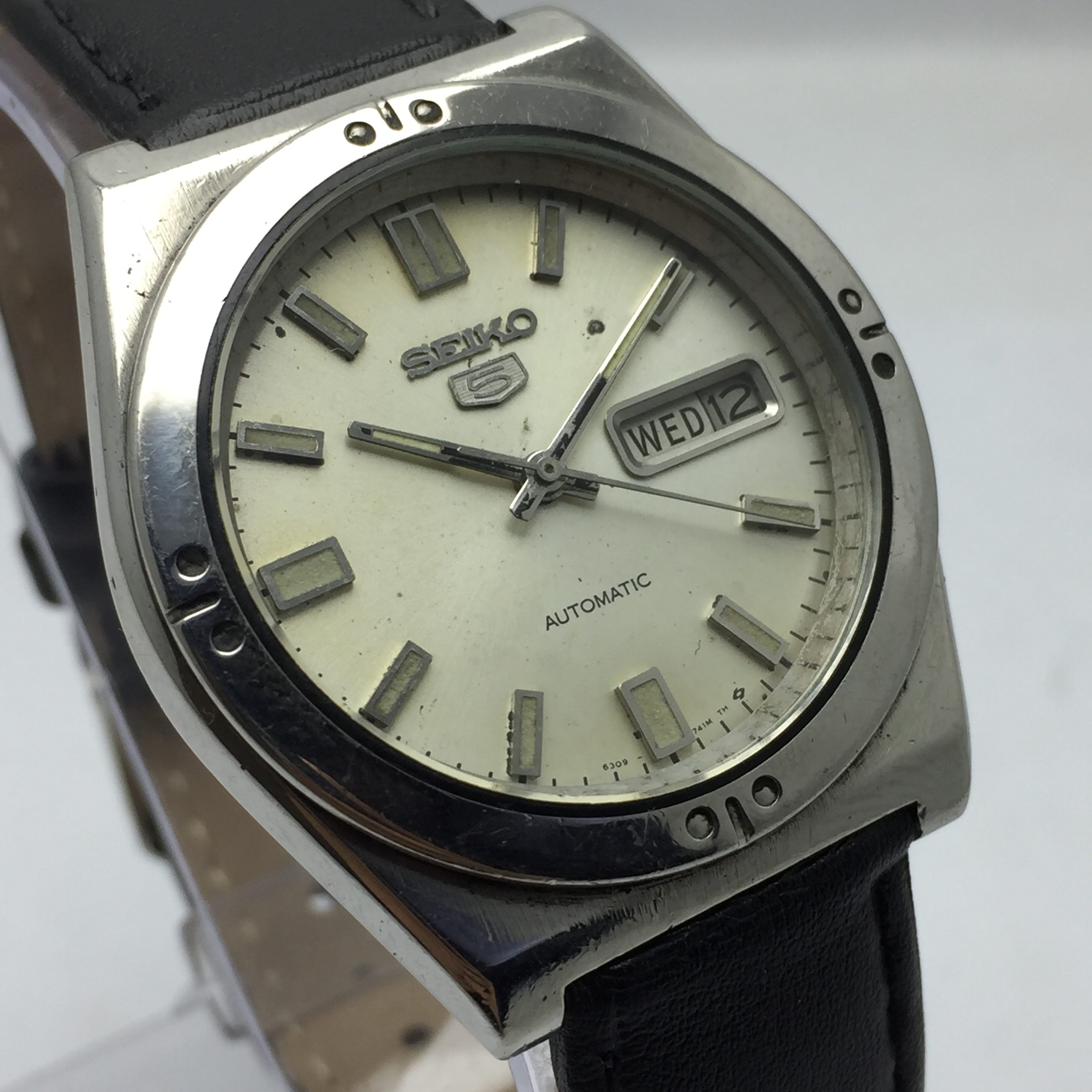 Seiko 5 Automatic 6349-6010 Day/Date Vintage Men's Watch ZHNE36BAS8 - Image 3