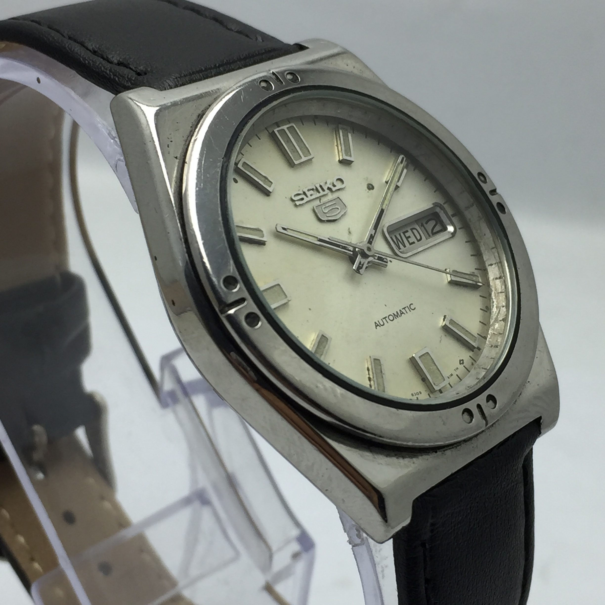 Seiko 5 Automatic 6349-6010 Day/Date Vintage Men's Watch ZHNE36BAS8 - Image 5