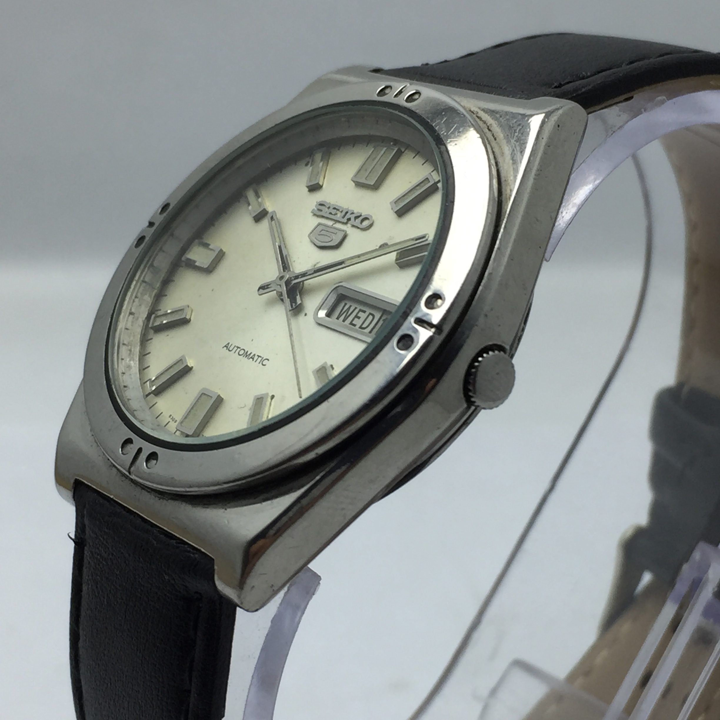 Seiko 5 Automatic 6349-6010 Day/Date Vintage Men's Watch ZHNE36BAS8 - Image 6