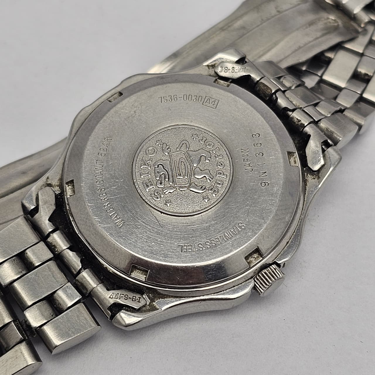 Seiko 5 Superior 7S36-0030 Day/Date Vintage Men's Watch Japan SHB82SHA - Image 9