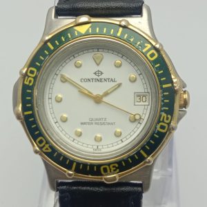 Continental 8455 Quartz Diver Swiss Vintage Men's Watch SZAE4KS8