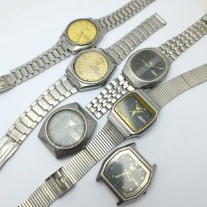 Lot of 6 Seiko 6309A Automatic Vintage Men’s Watches For Parts or Repair ABK454KS20