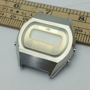 Orient Quartz 641112-40 Digital Vintage Men’s Watch For Parts WQS2222AMJ2