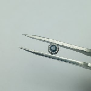 4.5mm Cartier Santos VL070187 Watch Silver Crown Blue Cabochon Stone With Stem WQW133MUM5