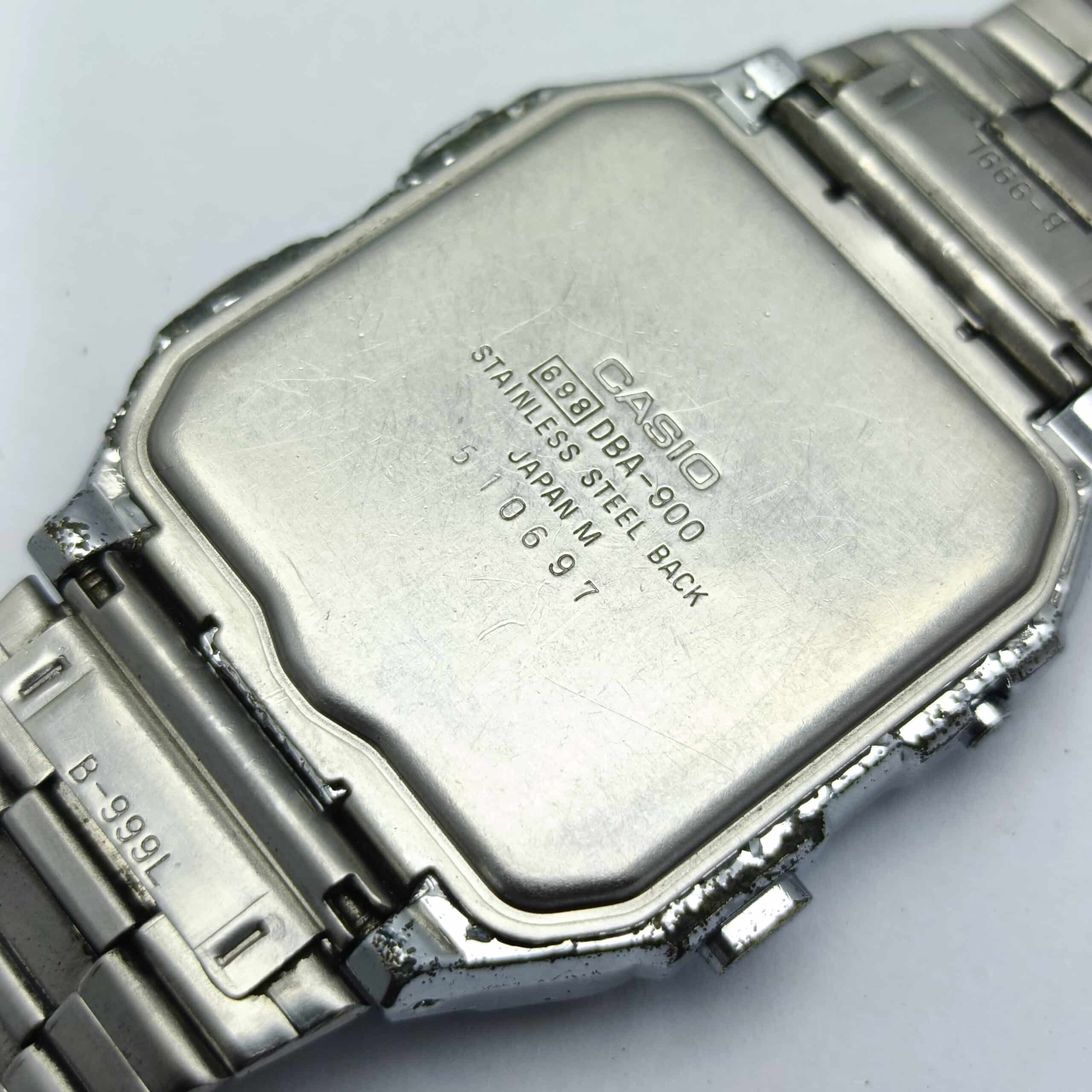 Casio Data Bank Phone Dialer 100 Quartz 698 DBA-900 Alarm Chrono