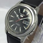 Seiko 5 Automatic 7S26-02W0 Day/Date Speed Racer Dial Vintage Men's Watch HSA34BAS10