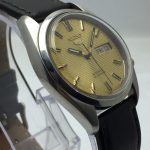 Seiko 5 Automatic 7019-8180 Day/Date Golden Dial Vintage Men's Watch NOME18BAS4 - Image 5
