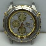 Citizen Eco-Drive Chronograph 0855-H07171 Y Vintage Watch For Parts TYB384BAS5