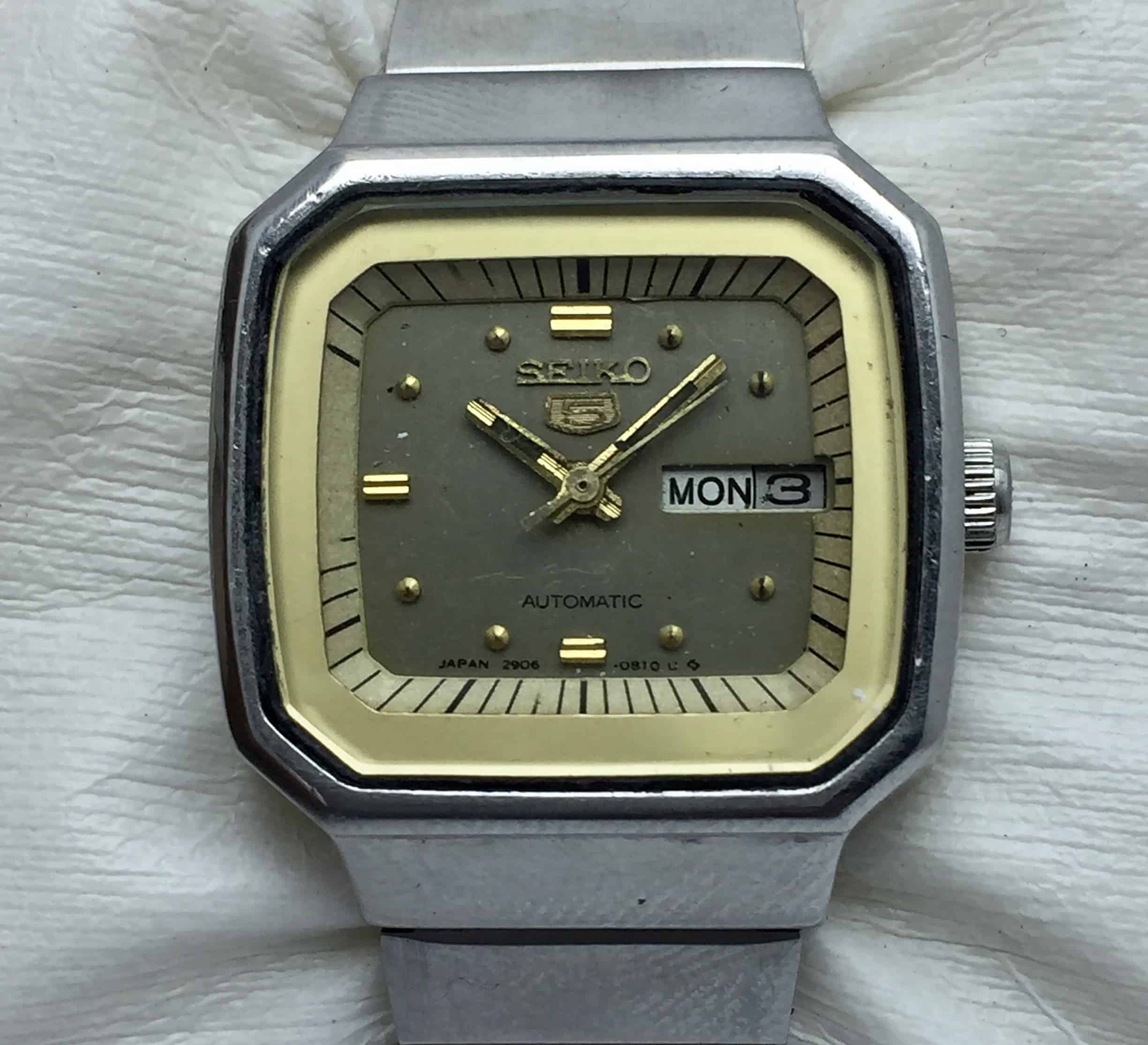 IMG_E0722.jpg Seiko 5 Automatic 2906-5220 Day/Date Vintage Women's Watch HSN132NRZ2 - Image 1