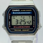 Casio Alarm Chrono 3298 A168 Quartz Digital Vintage Men's Watch ABK376NRZ3