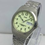 Seiko Alba V743-8020 Luminous Dial Day/Date Vintage Watch AAS234BAS5 - Image 3