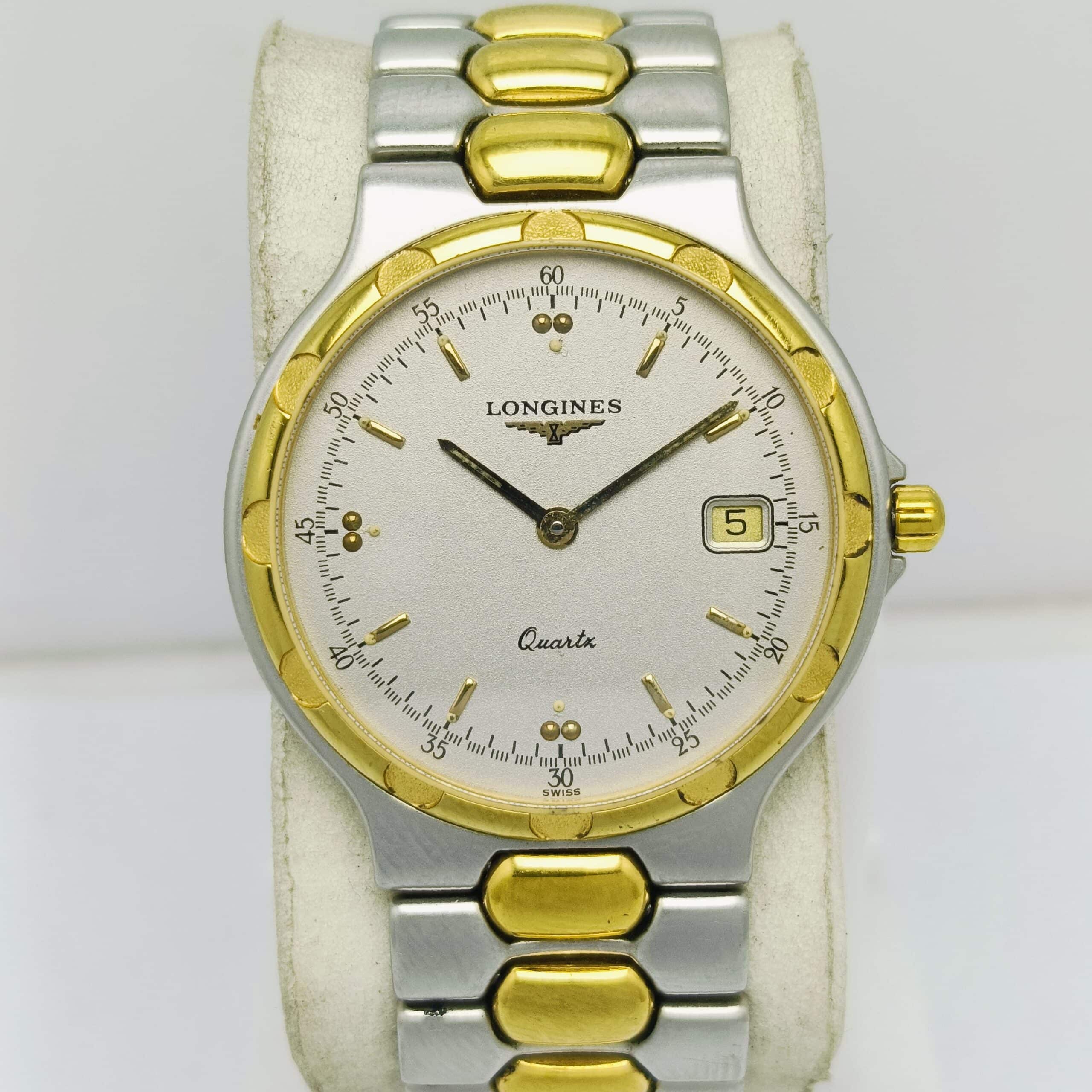 Longines-Conquest-Two-Tone-L1.614.3-Quartz-Vintage-Mens-Watch-2-scaled-1.jpeg Longines Conquest Two Tone L1.614.3 Quartz Vintage Men's Watch TYB267KS30 - Image 1